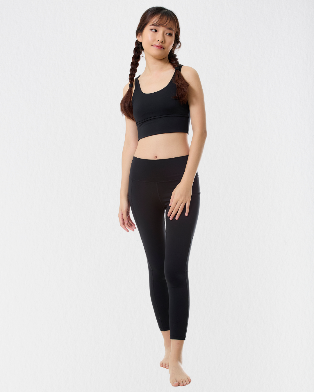 Pocket Leggings 24" in Eclipse