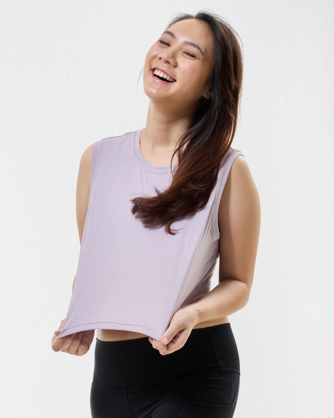 Sleeveless Tank Top in Heather