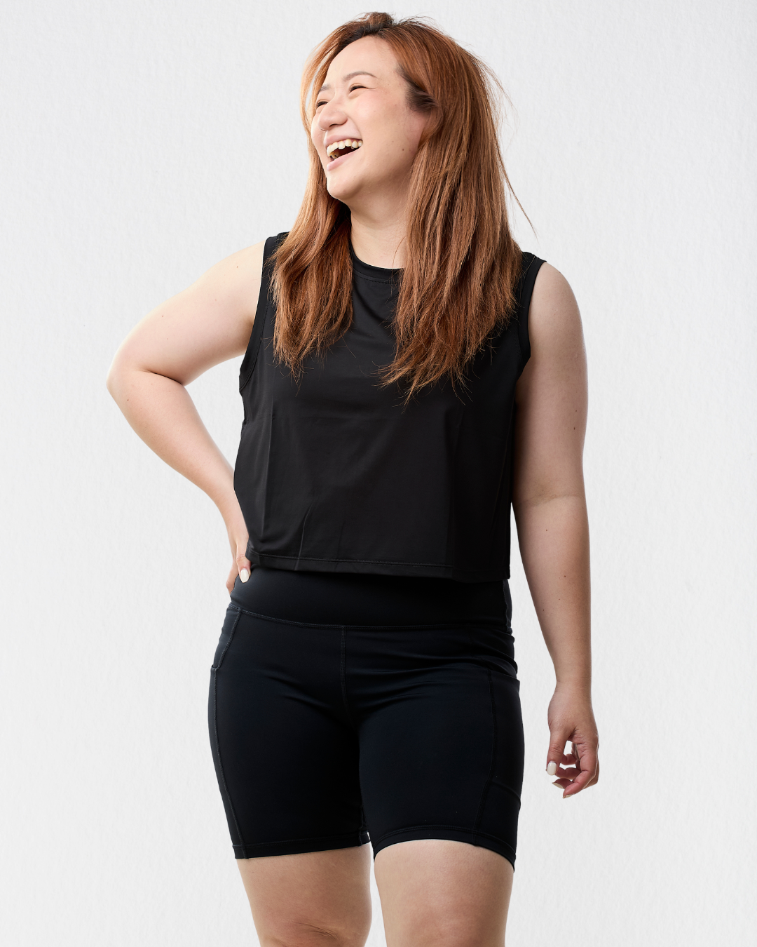 Essential Tank Top in Eclipse