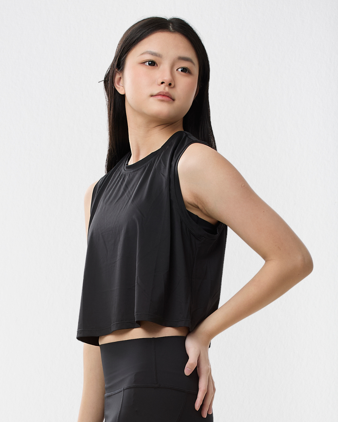 Essential Tank Top in Eclipse