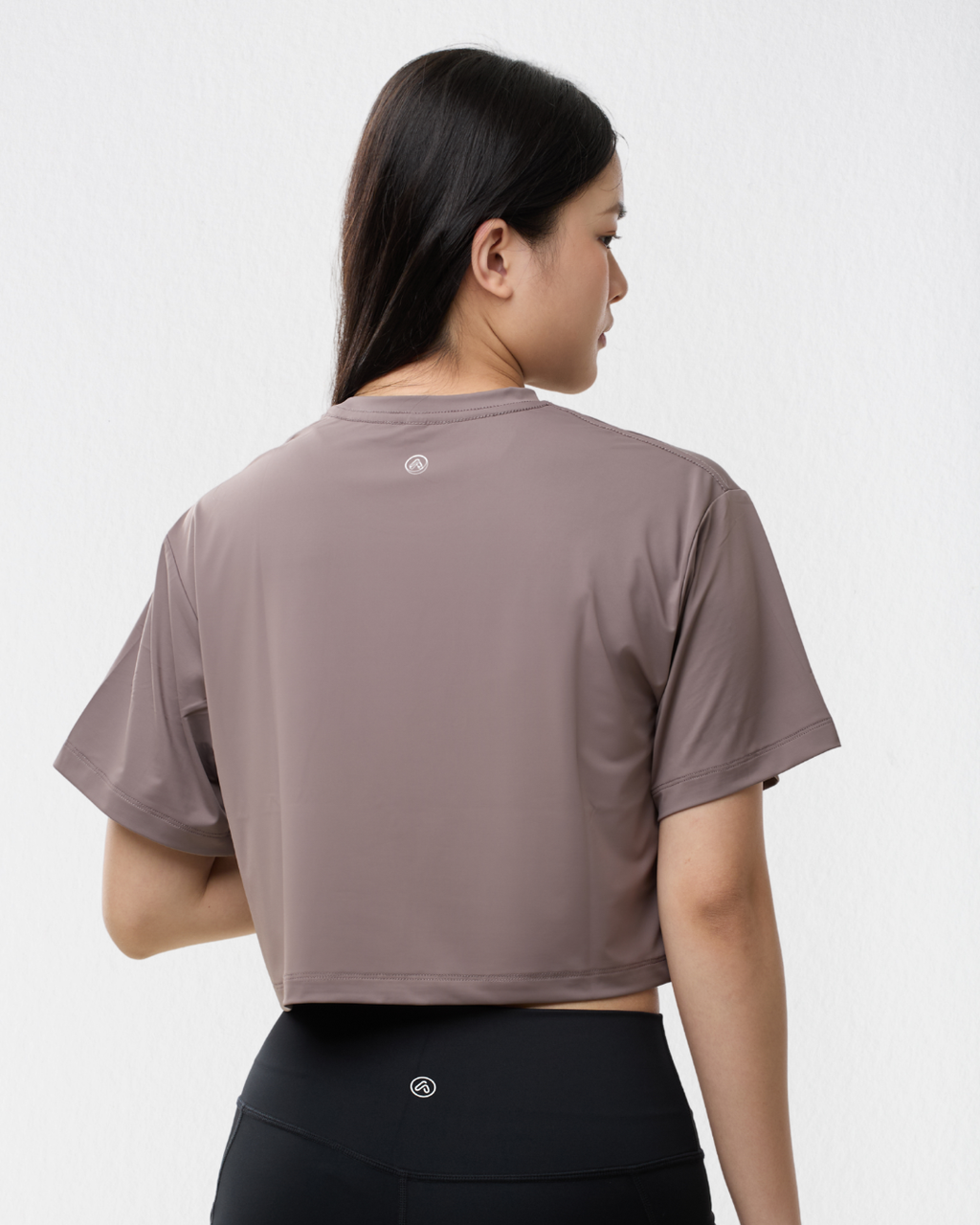 Essential Crop Tee in Nimbus