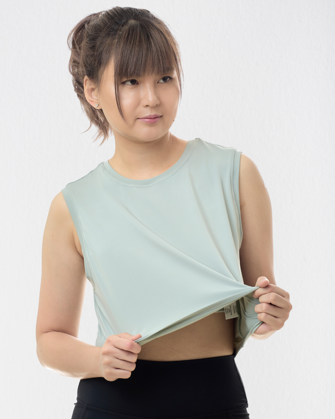 Essential Tank Top in Dusty Sage