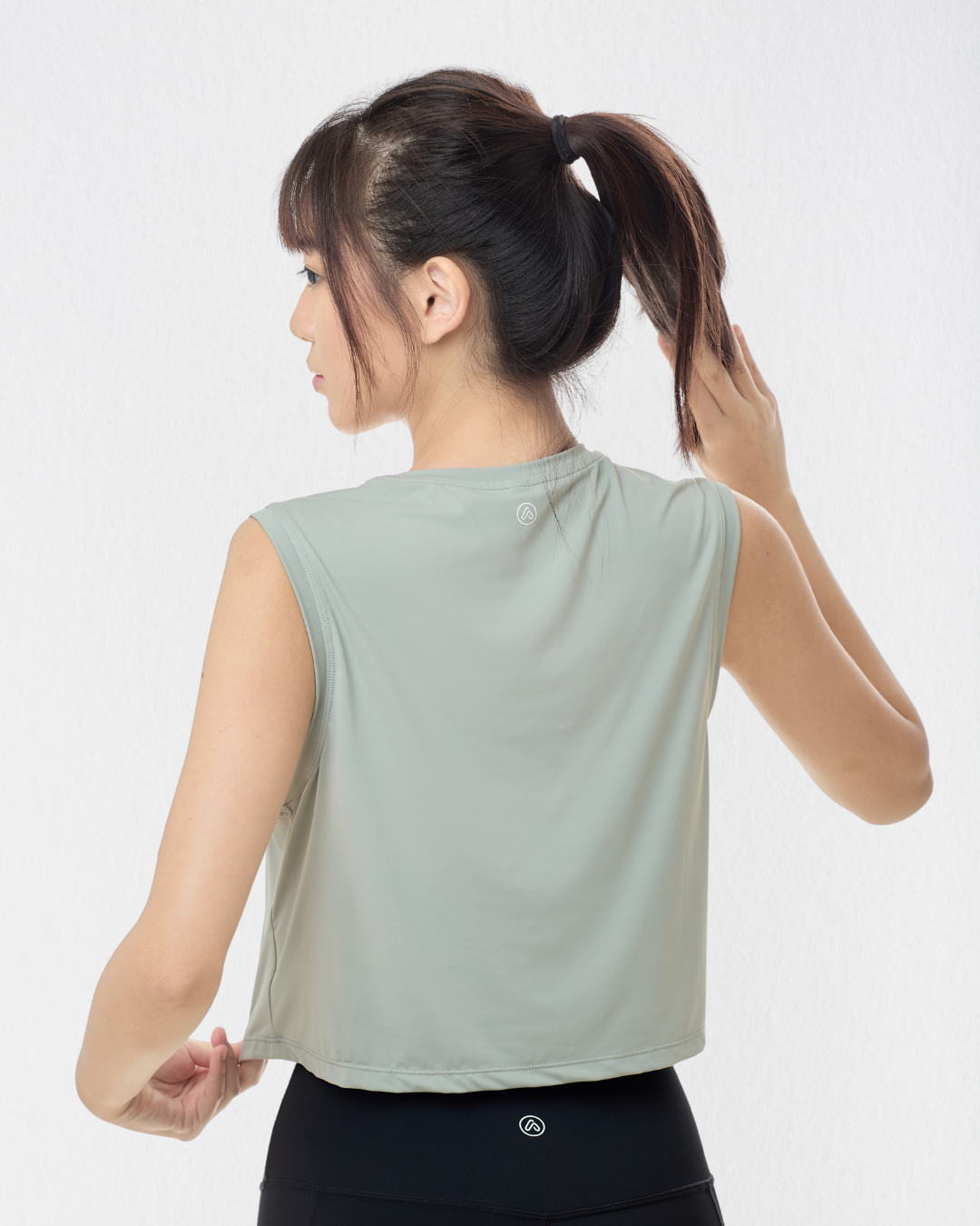 Essential Tank Top in Dusty Sage