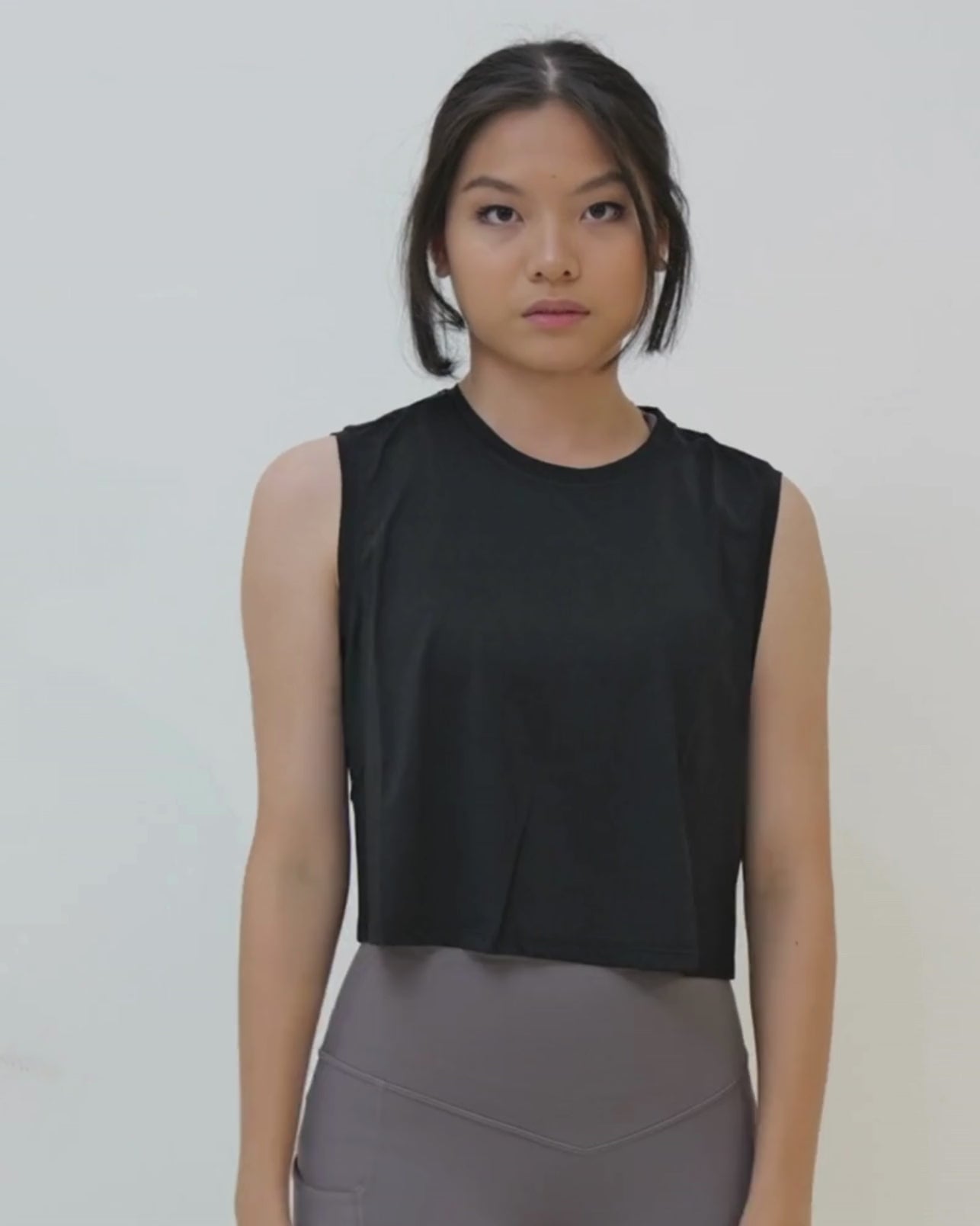 Essential Tank Top in Eclipse